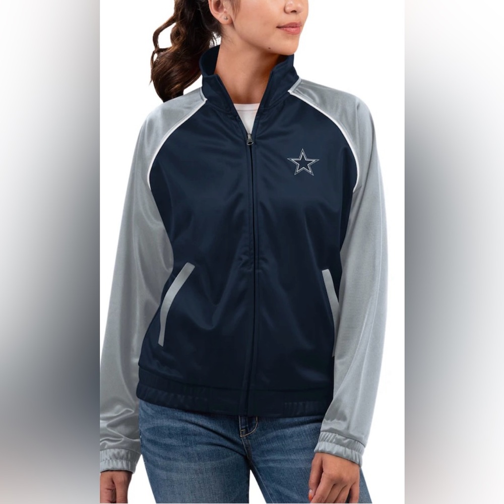 Dallas Cowboys Dolman Full-Zip Track Jacket